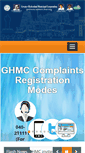 Mobile Screenshot of ghmc.gov.in